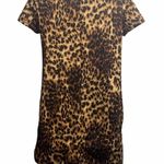 Maronie Cheetah Print Midi Dress Size M Photo 1