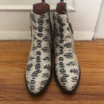 Jeffrey Campbell  Boone Snake Print Booties Photo 3