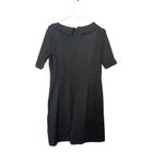 White House | Black Market  Gray Peter Pan Collar Stretch Pencil Women’s Dress Sz 6 Photo 2