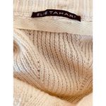 Elie Tahari 100% Extra Fine Merino Wool Ivory Knit Cardigan Photo 9