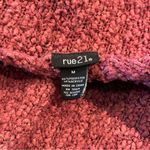 Rue 21 Boucle Knit Striped Sweater Size Medium Photo 5