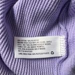 Wild Fable Women's Purple Long Sleeve V-Neck Waffle Boxy T-shirt - Large - NWT Photo 4