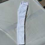 Versace Collection Skinny white with gold studs jeans sz 24 Photo 23