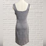The Vanity Room Structured Plaid Sheath Dress Dark Academia Scholarly Business Chic Sz Med Photo 1