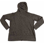 Nike Vintage  Hooded Full Zip Light Weight Track Jacket size Medium Gray Photo 1