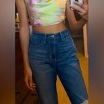 ZARA Satin Effect Top XS NWT Pastel Tie Dye Backless Crop Blogger Fav Summer Photo 13