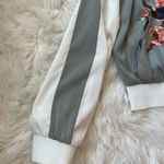 Belle Sky floral and bird bomber jacket Photo 4