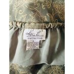 Kathie Lee Collection Vintage Retro Skirt Size 10 Poly Boho MIDI Cottagecore Photo 4