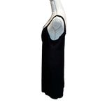 Cabernet‎ black Nylon & Lace Nightgown Slip Dress Size 38 Lingerie 26" Photo 2