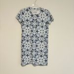 Southern Tide  Amelia Tile Print Dress Blue Herron‎ Costal Nylon Size XS Photo 1