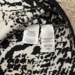 Jones New York Black White Wool Blend Sweater Sleeveless Tank Women Size Medium Photo 5