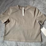 Lululemon  Boxy Knit T-Shirt Nomad - Small Photo 3