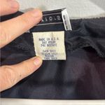 Vintage Velvet Studded Cropped Jacket Shrug Paisley Shoulder Pads Medium Black Photo 3