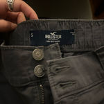 Hollister Low rise baggy Grey Cargo Pants  Photo 3