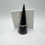 Giani Bernini  Cubic Zirconia V Band in Silver Size 10 NWT Photo 1