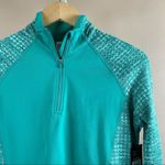 Athletic Works NEW  Small Moisture Wicking Green Breeze Textured 1/4 Zip Fleece Photo 8