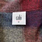 CAbi  Plaid Pearl Zip Collage Jacket - #3555 - M Photo 7