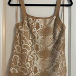 Nine West Snake Knit Tank Top Photo 1