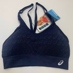 ASICS NWT  Dark Cobalt ASX Seamless Sports Bra Photo 0