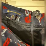 Brooks Brothers  A-Line Skirt - Black and Red Floral Photo 2