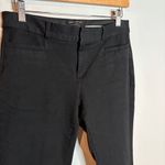 Banana Republic  Sloan Curvy Fit black cropped dress pants Photo 1