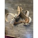 Ulla Johnson Women's  Lydia Raffia High Heels‎ in Natural Size 40 US 9 Photo 3