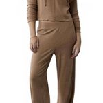 American Eagle AE Cropped Sweater Lounge Hoodie Brown NWT Medium Photo 4