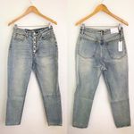 We Wore What  Danielle Rigid Jeans High-Rise Straight Vintage Wash Size 29 NWT Photo 2