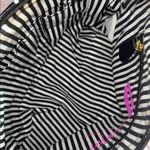 Betsey Johnson Betsy Johnson Striped and Quilted Handbag Photo 7