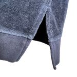 J.Crew Womens Navy Velour Pullover Sweatshirt Top M Crewneck Long Sleeve Soft Photo 5