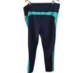 Belle by Kim Gravel Women’s Colorblock Leggings Blue & Teal – Size 2X – NWOT Photo 3