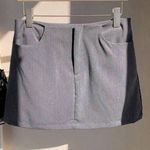 Dark Gray Mini Bodycon Business Attire Casual Going Out Skirt Photo 4