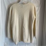 Sostanza Angora Rabbit/Lambswool Blend Sweater Womens Size Medium White Soft Photo 1