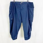 Woolrich  Blue Cropped Cargo Trousers Photo 46