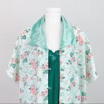 Victoria's Secret Vintage VS Satin Nightshirt with Floral Motif | Size S Photo 1