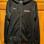 Nike  Therma-Fit Fleece Lined Full Zip Cornell Soccer Sweatshirt - Size Medium Photo 0