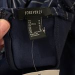 Forever 21 NWT  Navy Pinstripe Mini Dress Photo 1