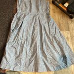 LL BEAN Signature Chambray Dress size 8 Blue Photo 1