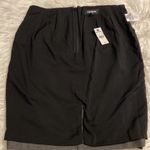 EXPRESS  Skirt size 4 brand new with tag color gray long 20” Photo 6