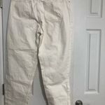 ASOS high rise cream jeans baggy women’s size 34 x 32 100% cotton Photo 6