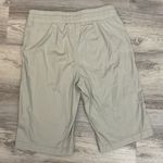 Karen Scott Tan Elastic Drawstring Waist Pull On Shorts w/ Side Pockets Size PP Photo 1