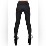 KILLSTAR  Viper Lace Up Faux Leather Leggings Black Small Photo 1