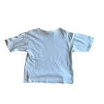 Oscar de la Renta Vintage  Expressions Short Sleeve Cropped Tee  Photo 3