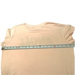 Victoria's Secret Victoria’s Secret Pink Short Sleeve T Shirt Women Large Angel Glitter Graphic Photo 4