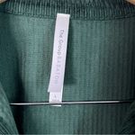 Babaton  Large Corduroy Emerald Green Shacket Button Down Oversized Longline Photo 4