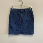 J Brand NEW  Polka Dot Denim Lyla Mini Skirt Size 26 Photo 1