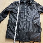 Jacqueline Ferrar i Genuine Leather Size Small Hooded Snap Sleeves Vintage Photo 6