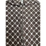 American vintage 60's Nancy Greer Brown and white checkered dress medium Photo 12