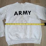 United States Army Gray & Black Vintage Sweater Photo 4