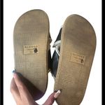 ALOHAS  Marshmallow - Black Leather and Shearling Sandals SIZE 10 (41) Photo 6